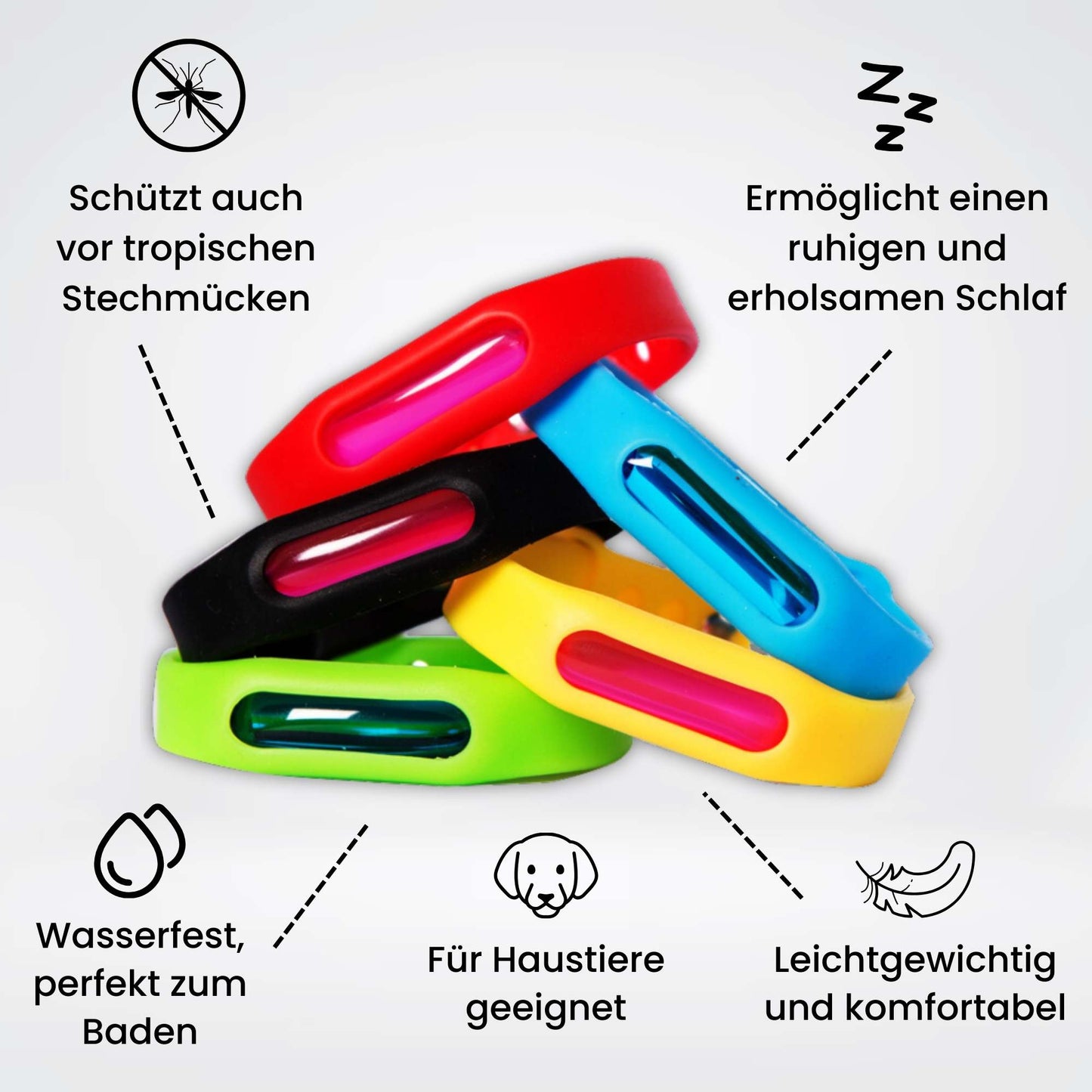 bronoir™ Mücken-Abwehrbänder