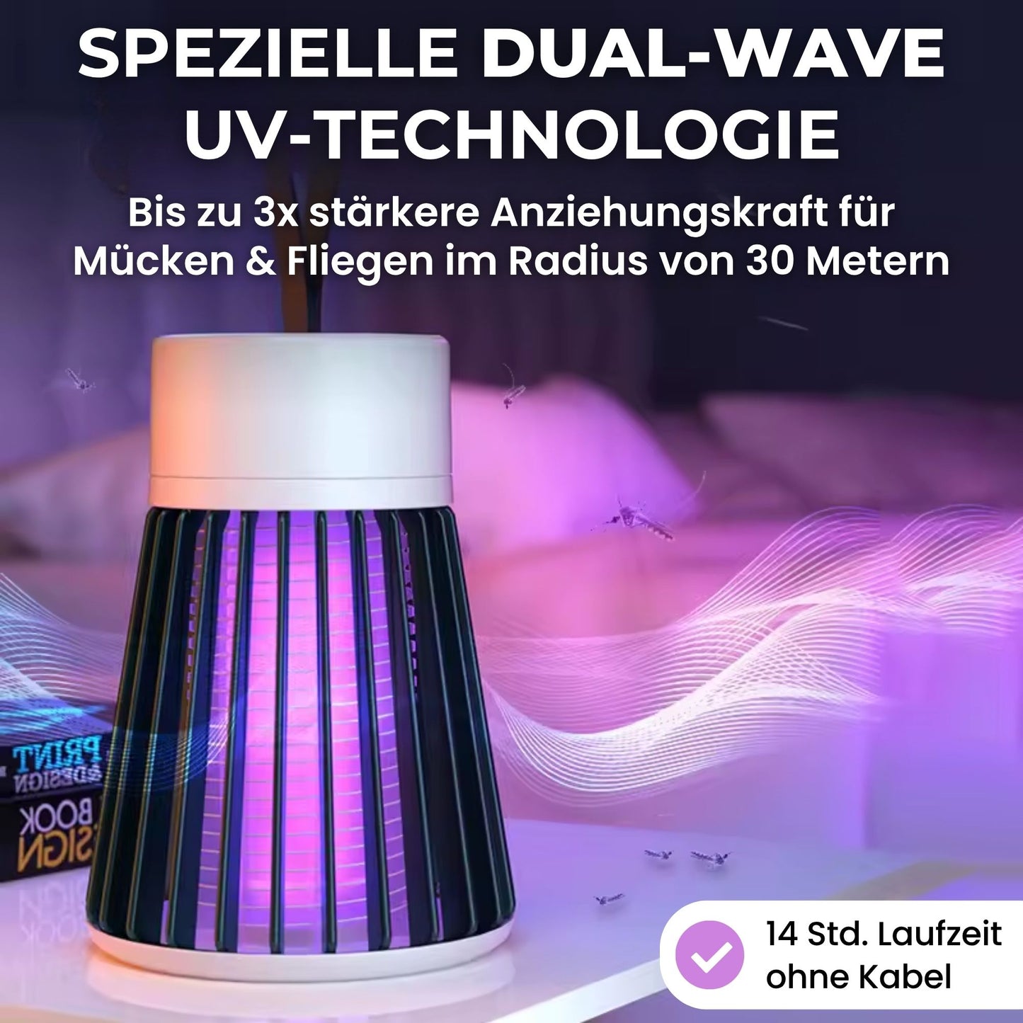 Mückenfalle Pro - Insektenvernichter