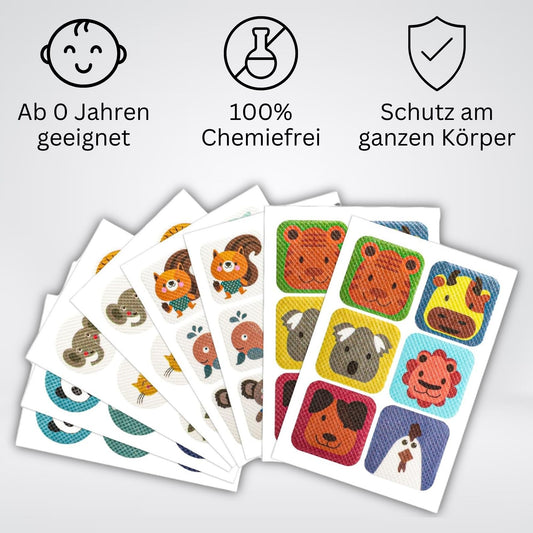Mückenschutz Aufkleber