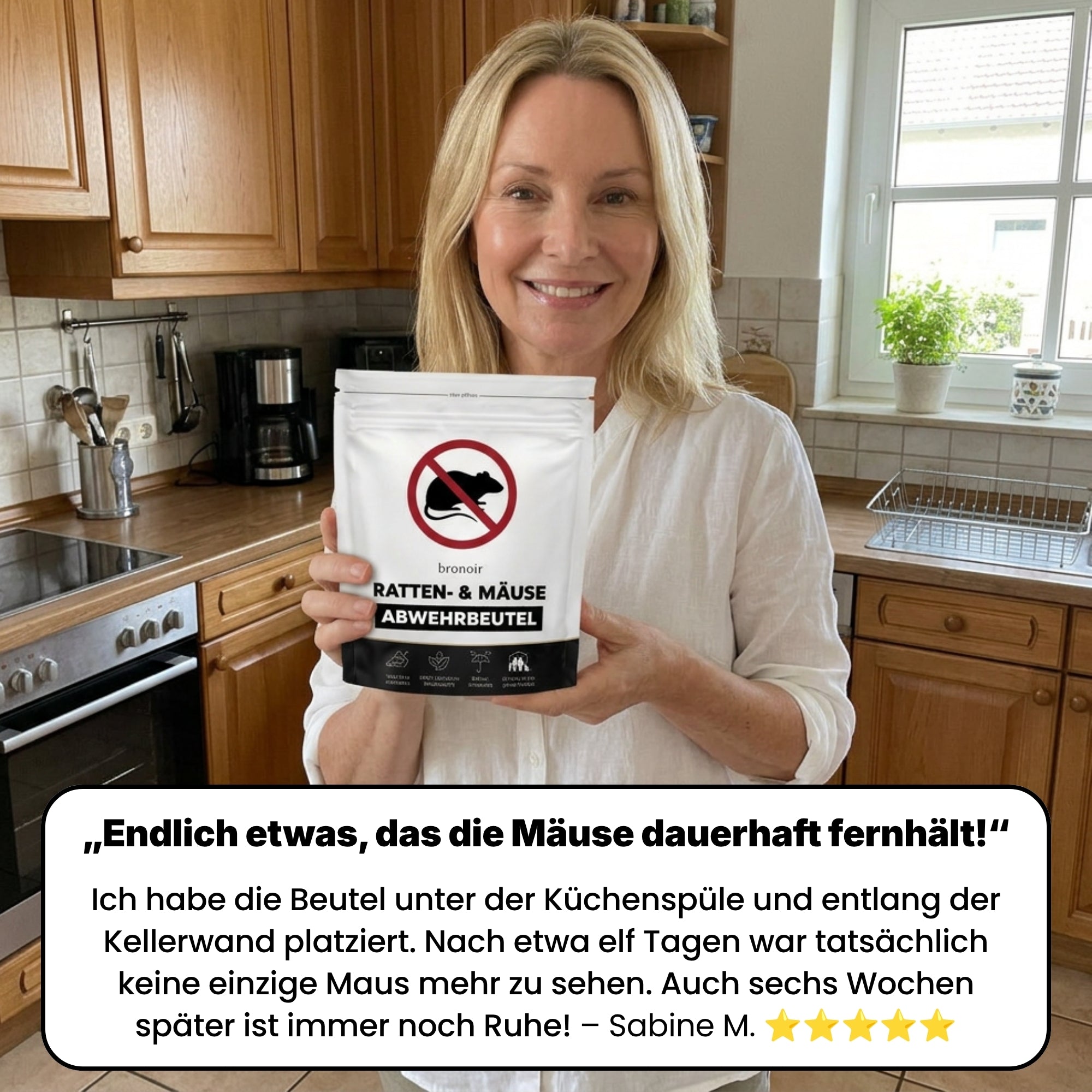 bronoir™ Ratten- & Mäuse Abwehrbeutel